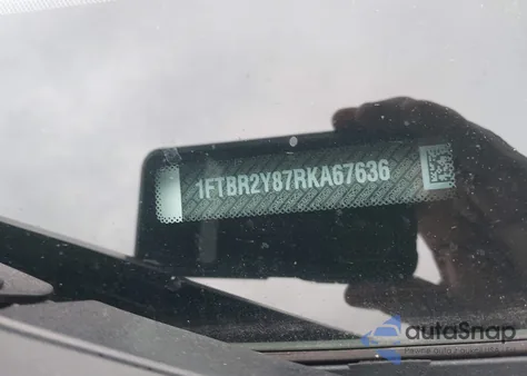 2024 Ford Transit-250 z USA, uszkodzony, nr VIN 1FTBR2Y87RKA67636